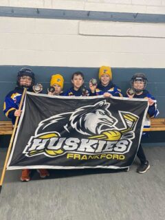 Would like to thank the Stirling Blues for coming to the Frankford Huskies game vs the Chiefs!