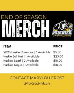 End of season merch sale! 🖤💛
Limited items left—first come, first served! Message Marylou to grab yours.