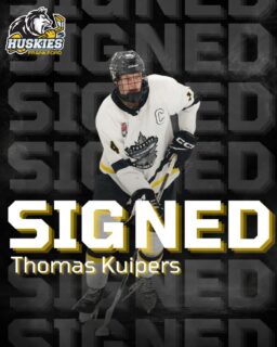 Welcome to the Den!

The Huskies are proud to announce the signing of Thomas Kuipers!

Kuipers spent the last few seasons with the Trenton Golden Hawks (OJHL) and brings some OHL experience with him as well.