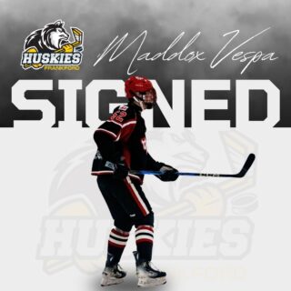 Adding to the Pack!

The Huskies are proud to announce the signing of Maddox Vespa!

Vespa joins the Huskies after a strong season with the U18 Quinte Red Devils, where he was a key contributor to their offence and also earned an invite to the 2026 Kingston Frontenacs’ Development Camp.