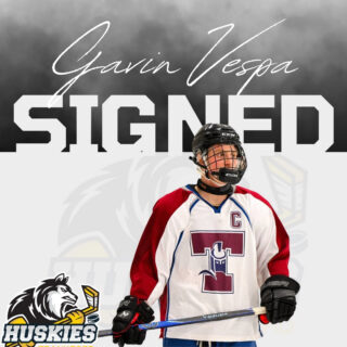 The Pack continues to grow!

The Huskies are proud to announce the signing of Gavin Vespa!

Gavin previously played for the Quinte Red Devils and spent last season captaining the St. Theresa’s Titans to an OFSAA gold medal.