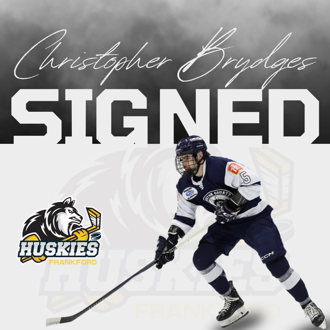 Adding to the Pack!

The Huskies are proud to announce the signing of Christopher Brydges!

Brydges has spent the last few seasons with the Cobourg Cougars and the Haliburton County Huskies in the OJHL