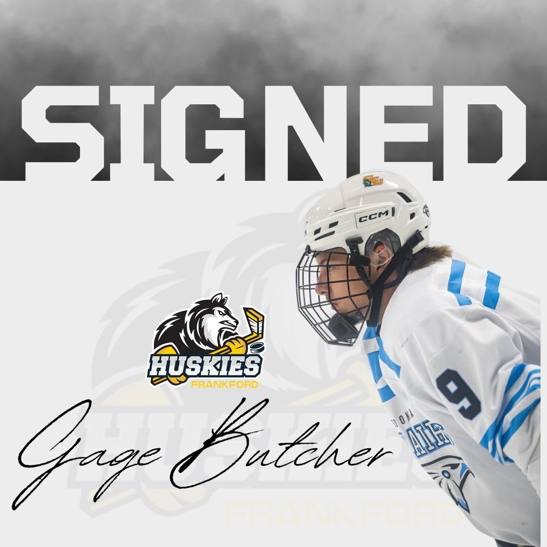 The Pack continues to grow!

The Huskies are proud to announce the signing of Gage Butcher!

Butcher is a former Huskie who spent last season playing for the Caledonia Corvairs in the GOJHL