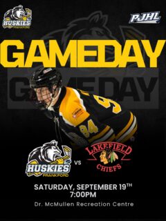 The Huskies are back at the Den tonight to take on the Lakefield Chiefs!