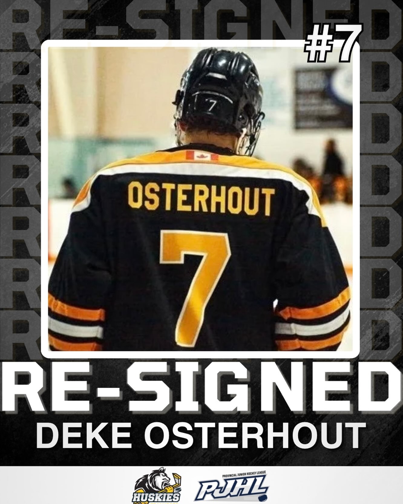 Next up,

#7 Deke Osterhout