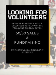 If interested email kyle.adams@live.ca